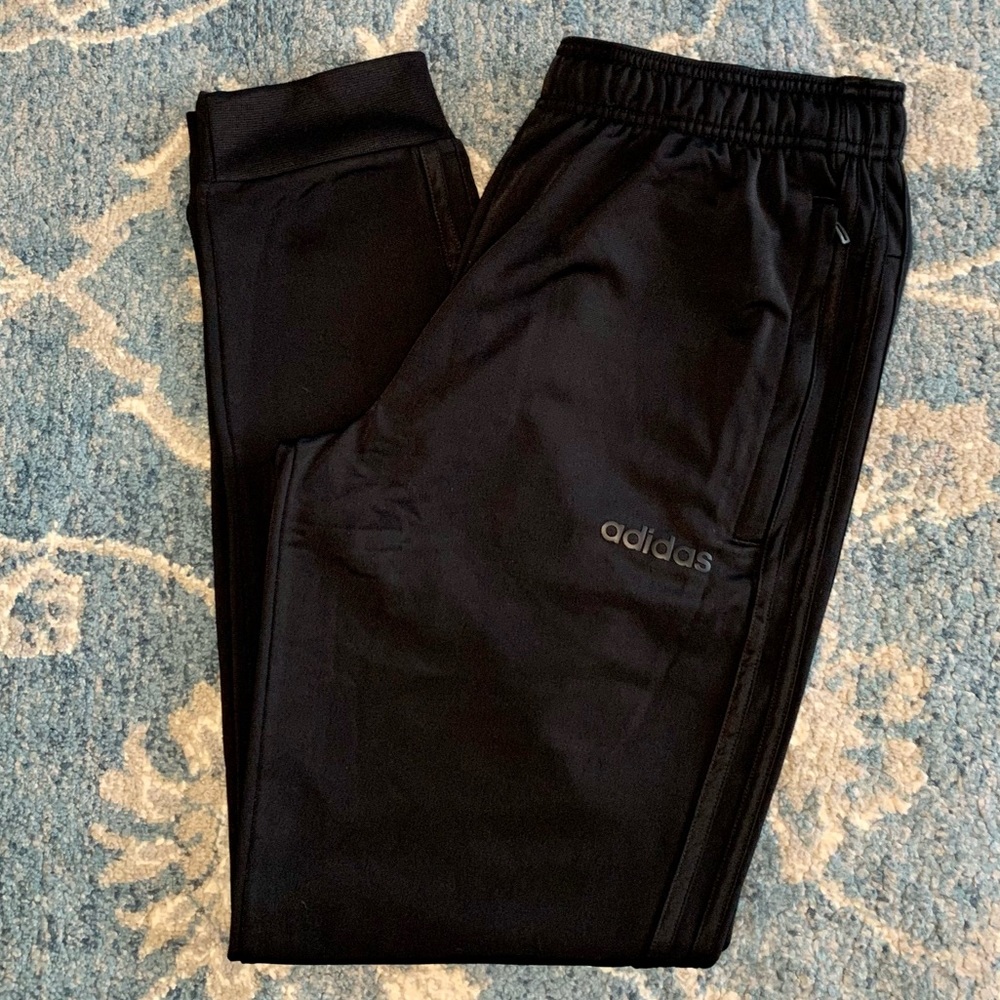NWT Adidas Essential 3-Stripes Tapered Tricot Pant